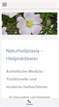 Mobile Screenshot of naturheilpraxis-frankfurt.net