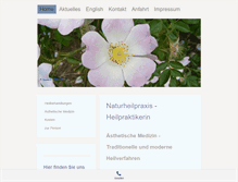 Tablet Screenshot of naturheilpraxis-frankfurt.net